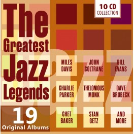 The Greatest Jazz Legends - 19 Albums Originaux