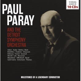 Milestones of a Legendary Conductor / Paul Paray & l'Orchestre symphonique de Détroit