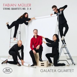 Müller, Fabian : Quatuors à cordes n°2, n°3, n°4