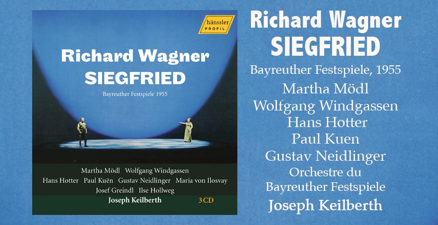 Wagner : Siegfried / Bayreuther Festspiele, 1955